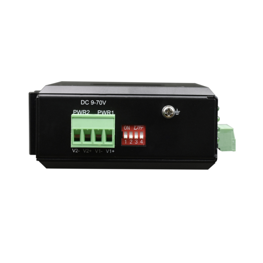 Industrial Aluminum Alloy Din Rail 1-Channel CAN Repeater (Mini)