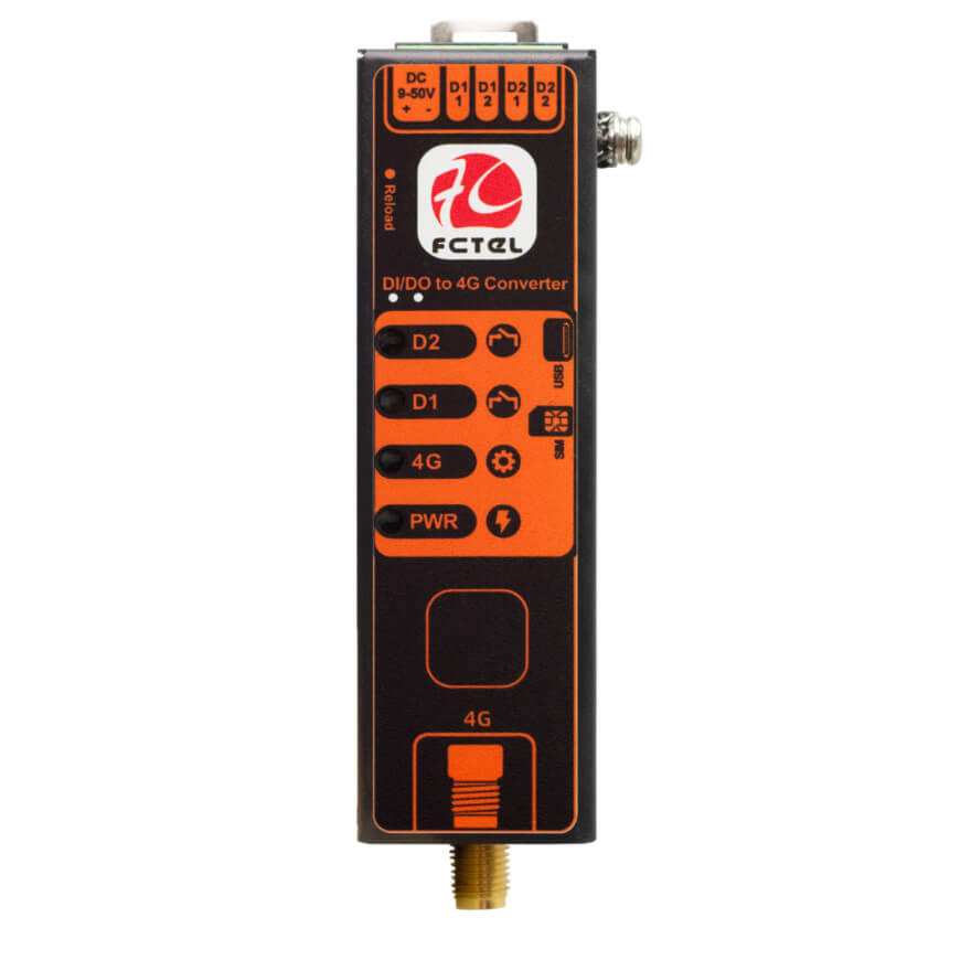 Lipstick Type 2 channels AI/AO/DI/DO 4G Remote Terminal Unit FCT-181222