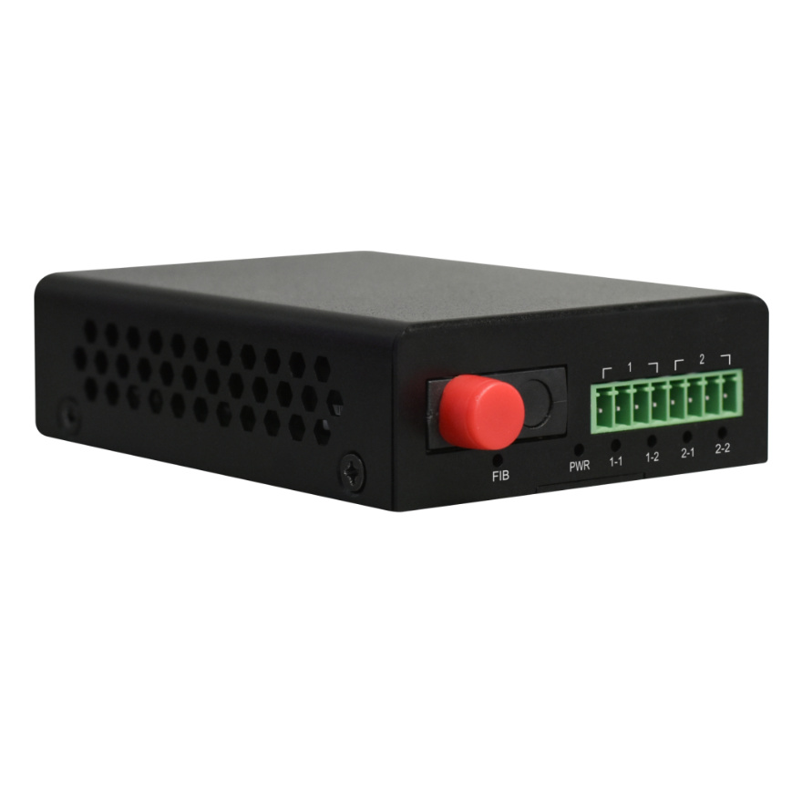 Desktop 1 Port Serial RS485-422-232 All in One Serial to Fiber Converter FCP-041620