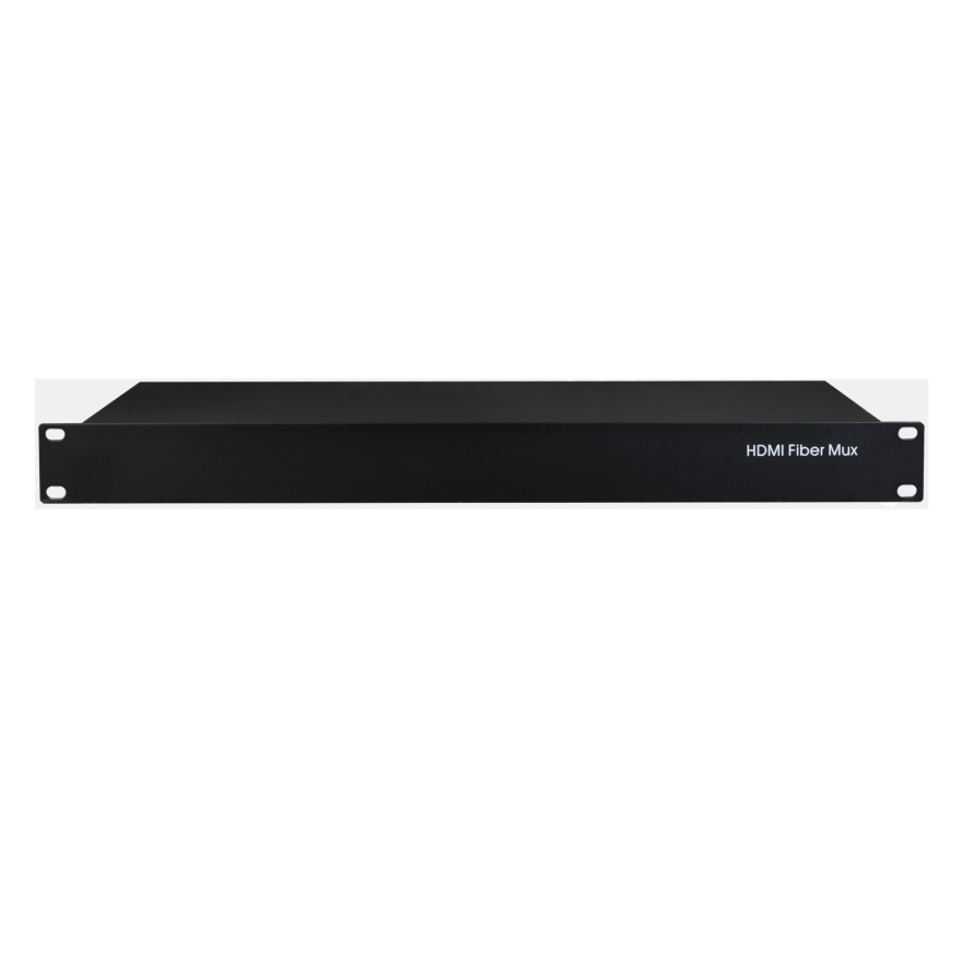Rack-mounted 8-channel 2K 60Hz HDMI  (with independent bidirectional audio) Optical Fiber Converter FCVH-H8b