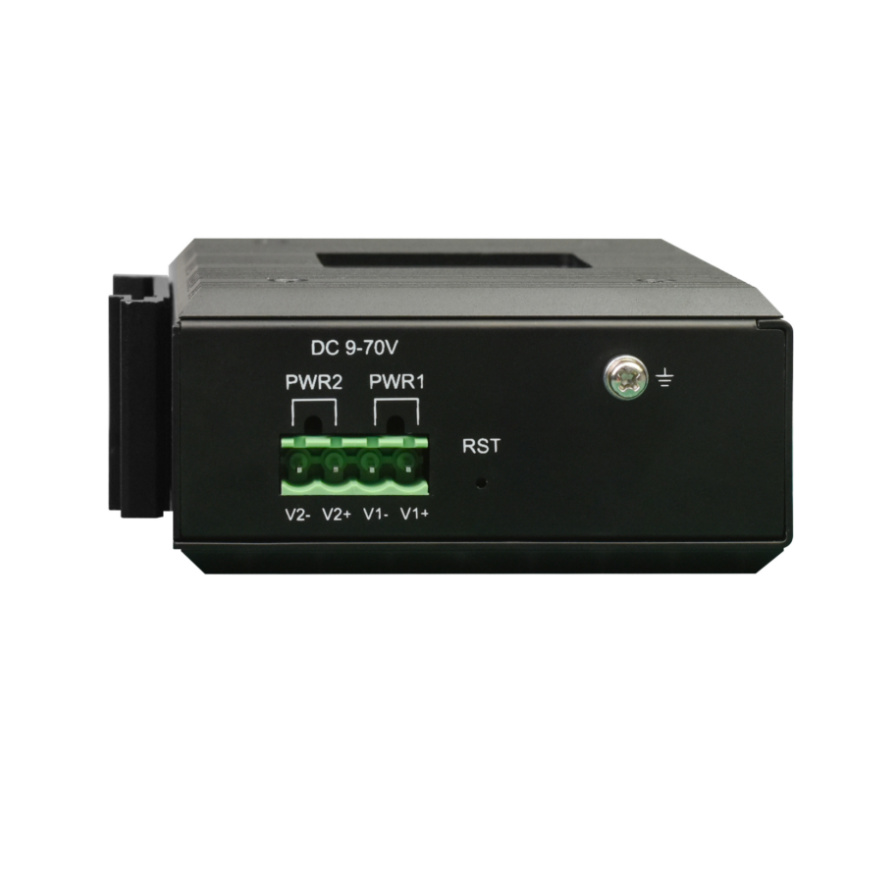 Industrial Din Rail 2*Serial or 4*DI/DO + 4*GE Optical Converter FCP-G4D2