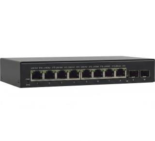 Desktop Type 8 ports 2.5G Ethernet + 2 ports 10G SFP (Managed) Network Switch