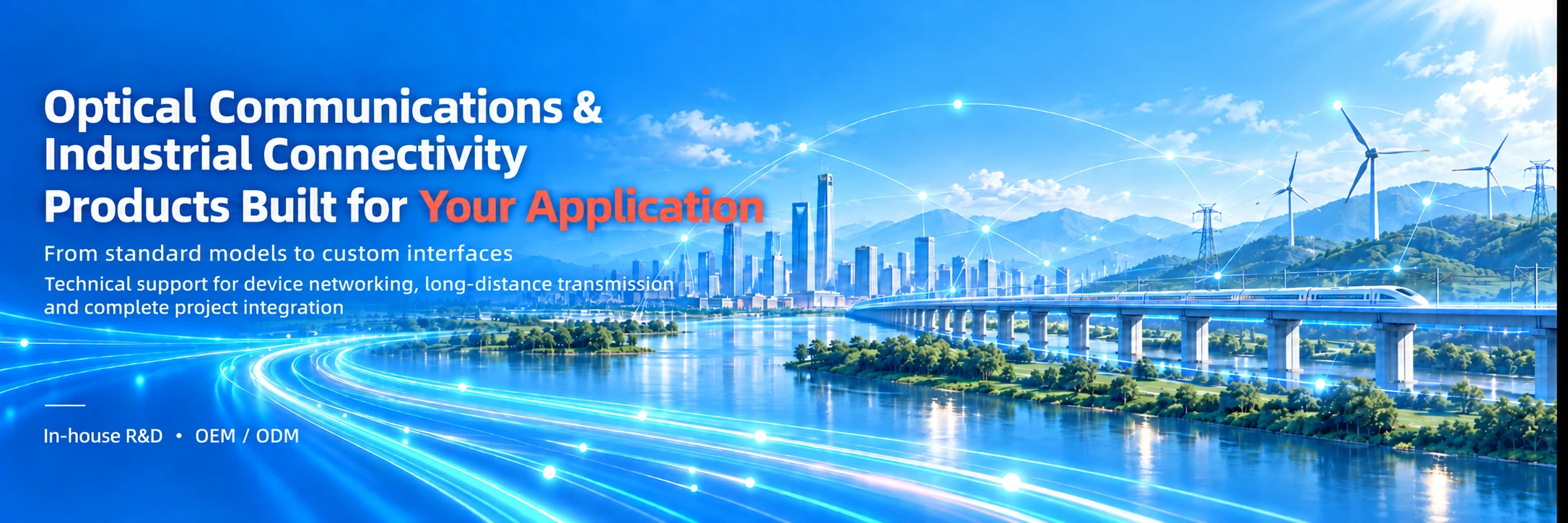 FCTEL optical communications and industrial connectivity solutions