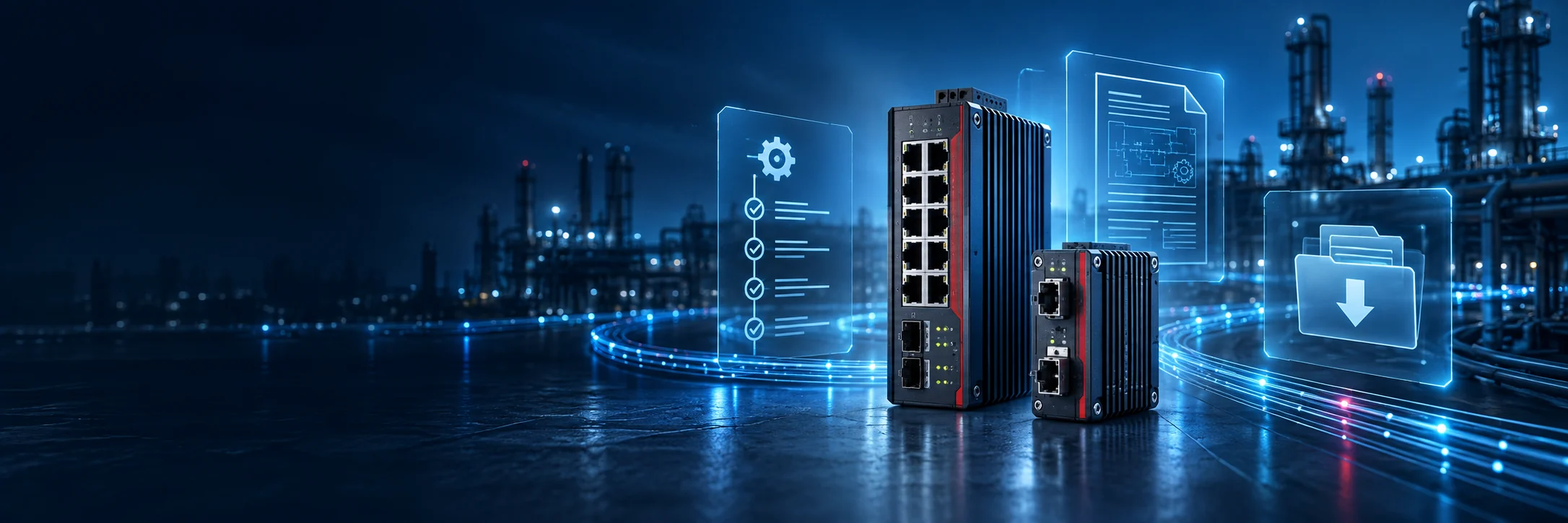 FCTEL service system, technical articles and download center