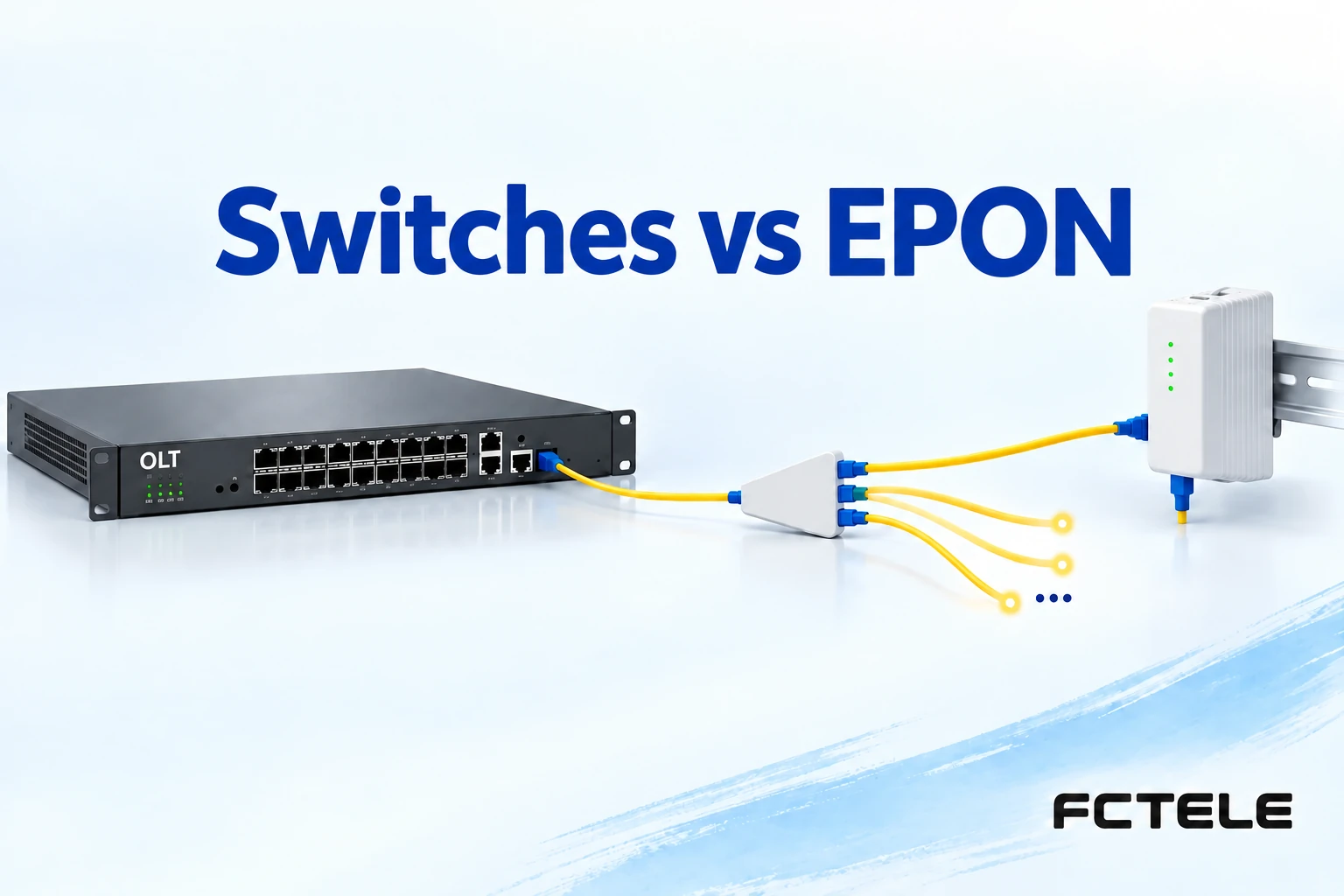 Industrial Ethernet Switches vs EPON: Shared Access and Capacity