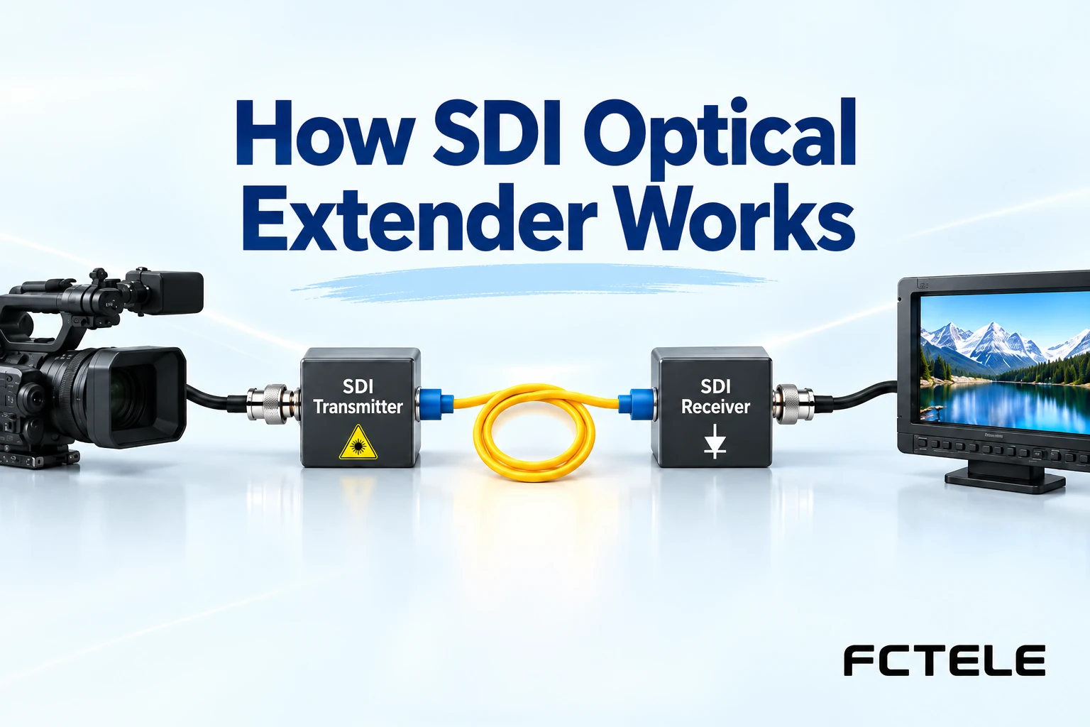 How SDI Fiber Extenders Work: Equalization and Clock Recovery