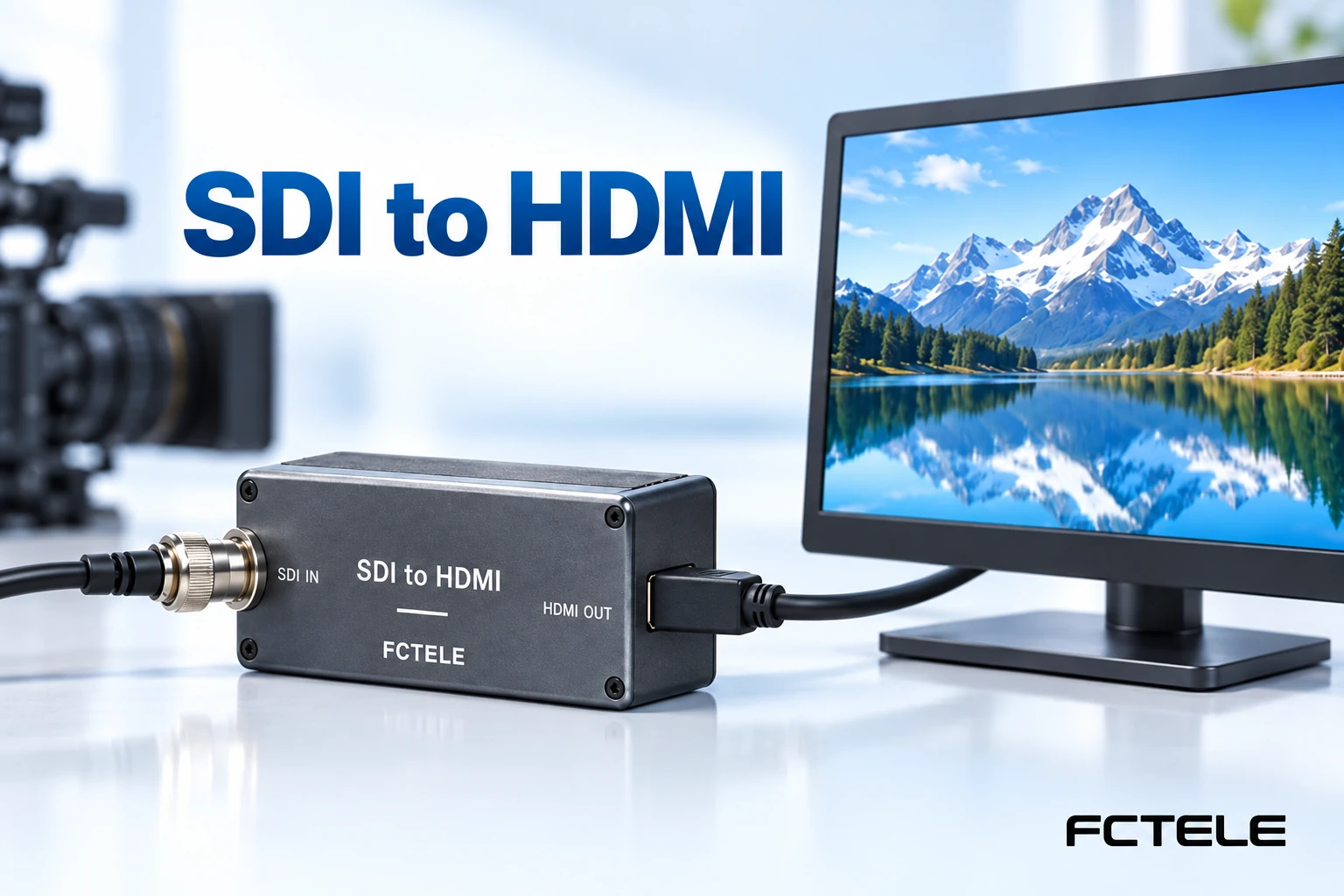SDI-to-HDMI Conversion: Video, Audio and Power Checks