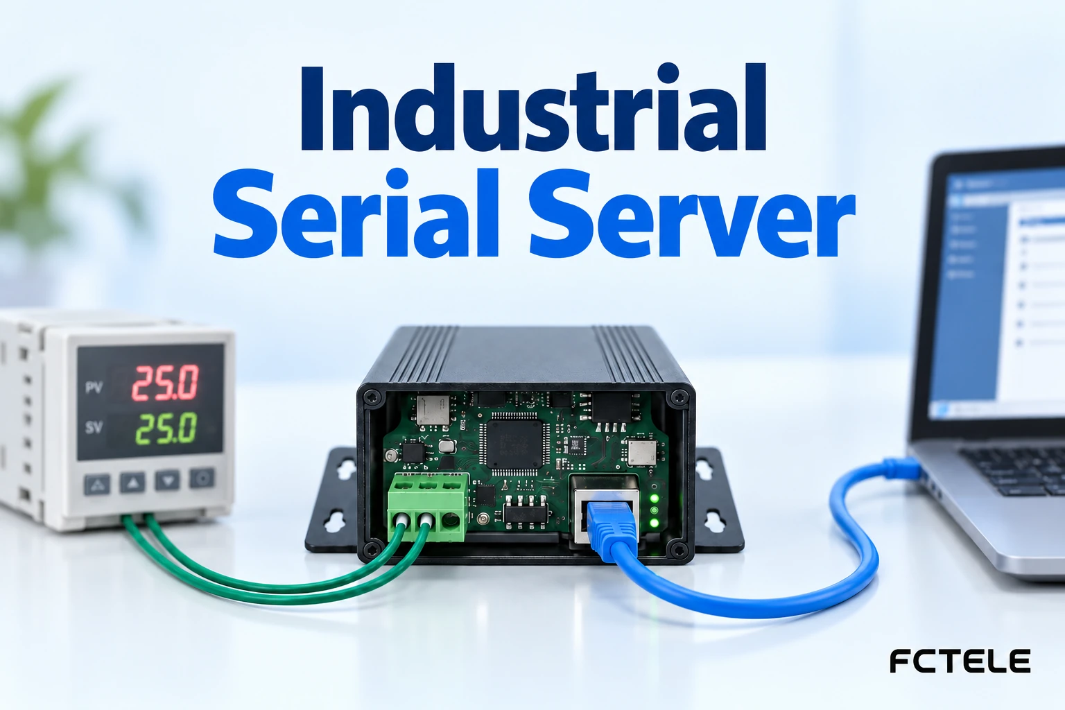How to Use an Industrial Serial Server: From Wiring and Network Setup to Virtual COM Ports and Common Issues