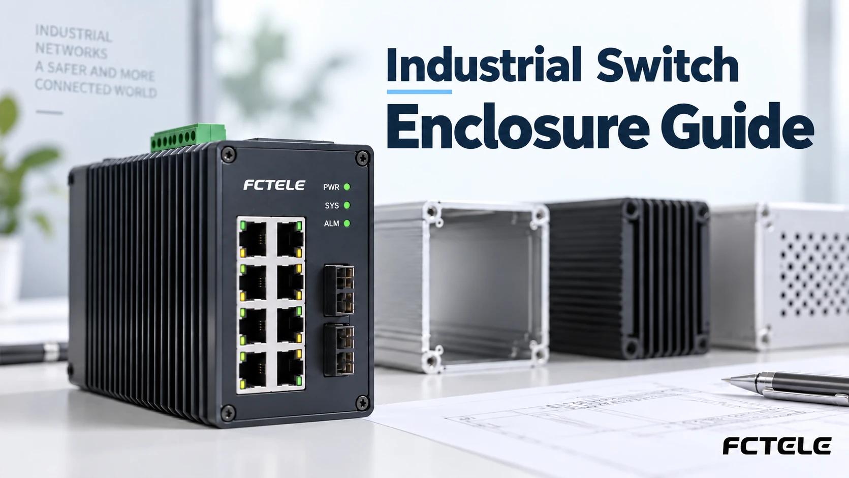 How to Choose an Industrial Switch Enclosure: Heat Dissipation, Grounding, Structure, and Protection Limits
