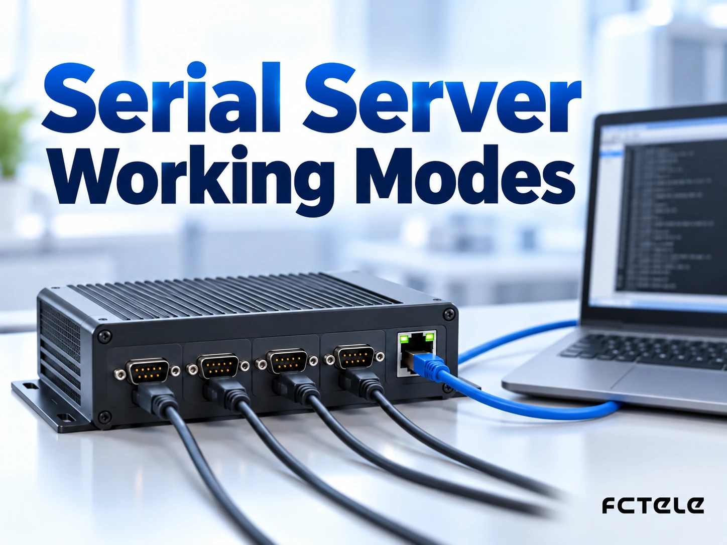 Serial Server Working Modes and Fault Diagnosis: Connections, Bytes, and Business Data
