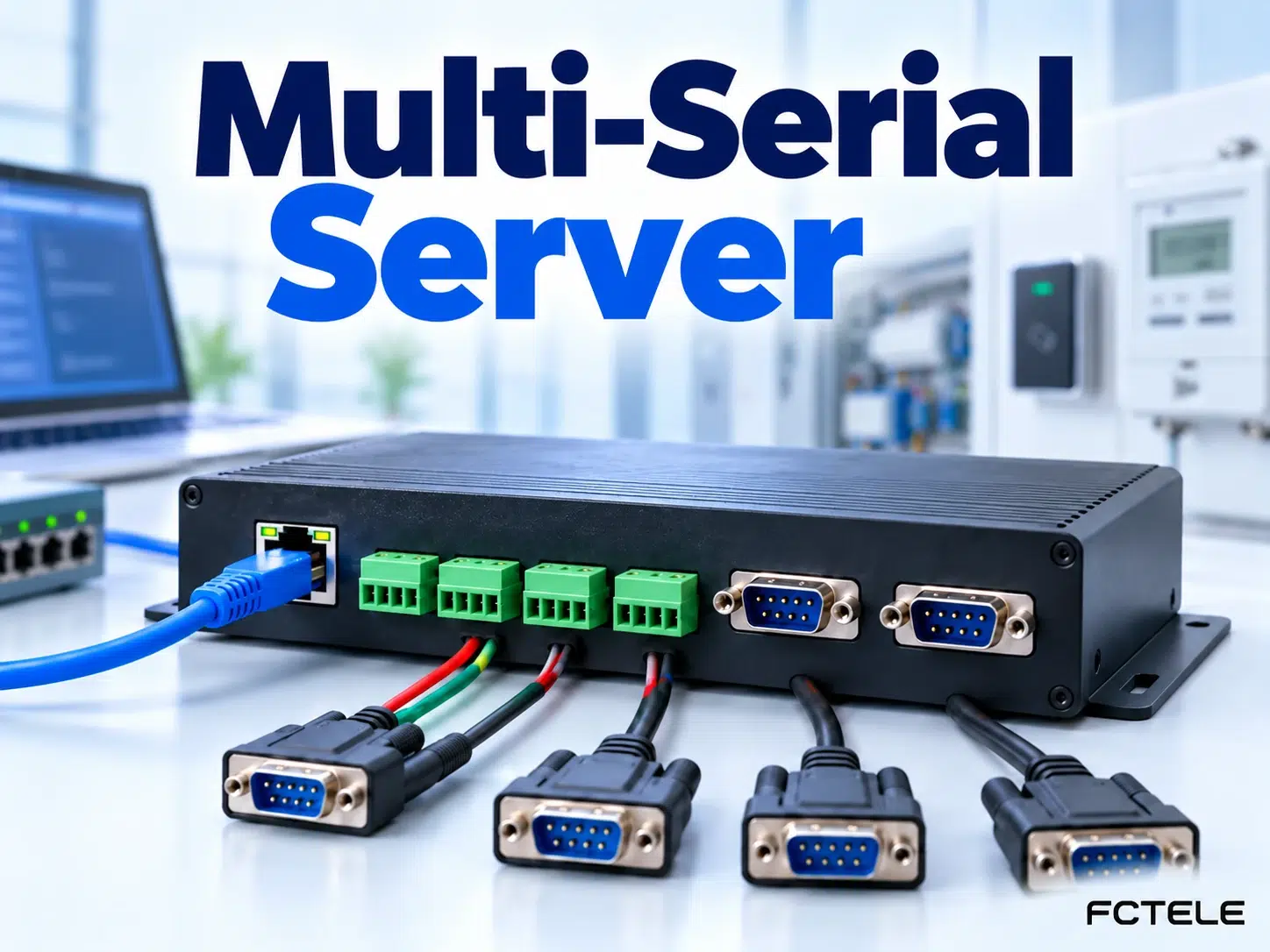 How a Multi-Serial Server Works: Connection Modes, Serial Parameters and Wiring