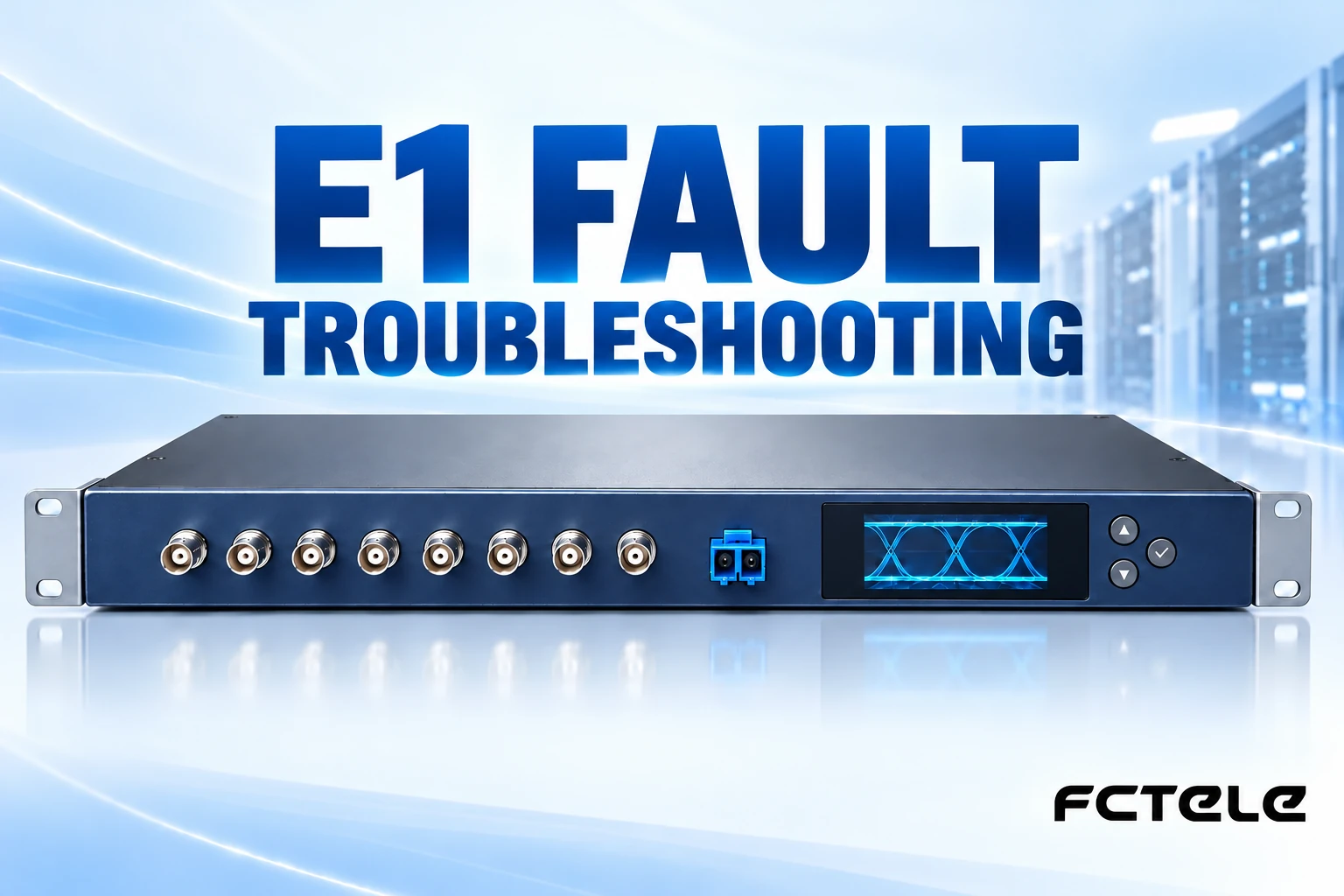 How to Locate E1 Optical Modem Faults: Tributary, Aggregate, Alarms, and Loopback Testing