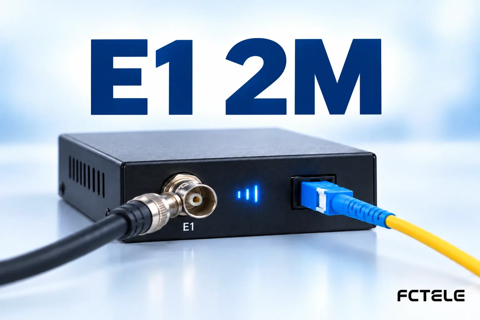 What 2M Means on a Fiber Optic Transmission Device: E1 Rate, Time Slots, and Fiber Transmission Explained
