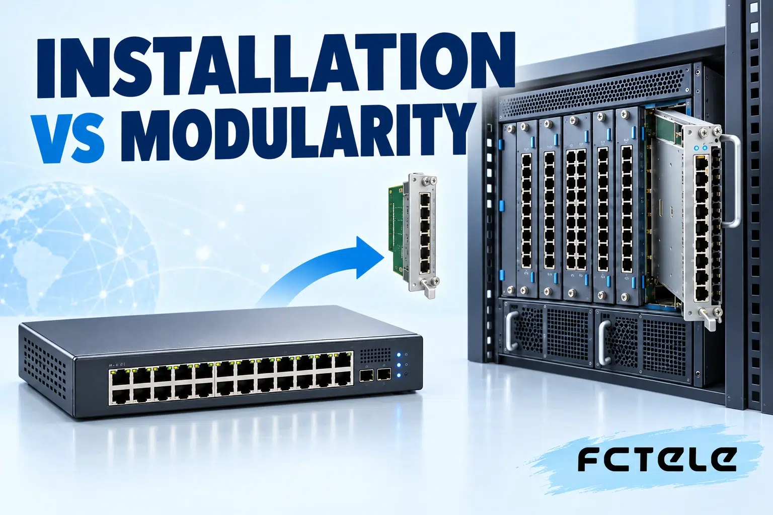 Chassis, Rack, and Frame Switches: How Installation Form and Modular Architecture Differ