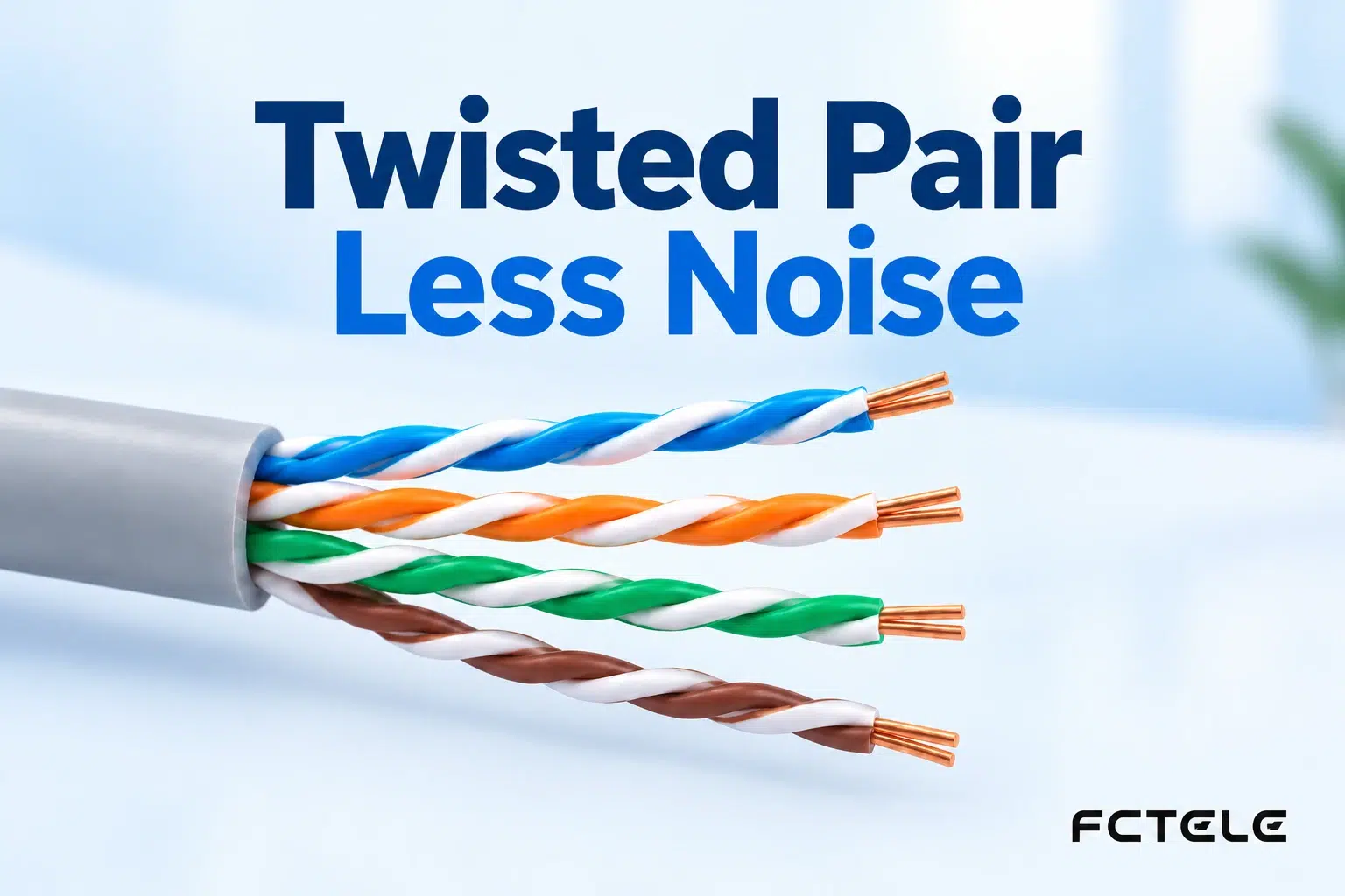 Why Twisted Pair Resists Interference: Differential Reception, Pair Integrity, and Transmission Limits