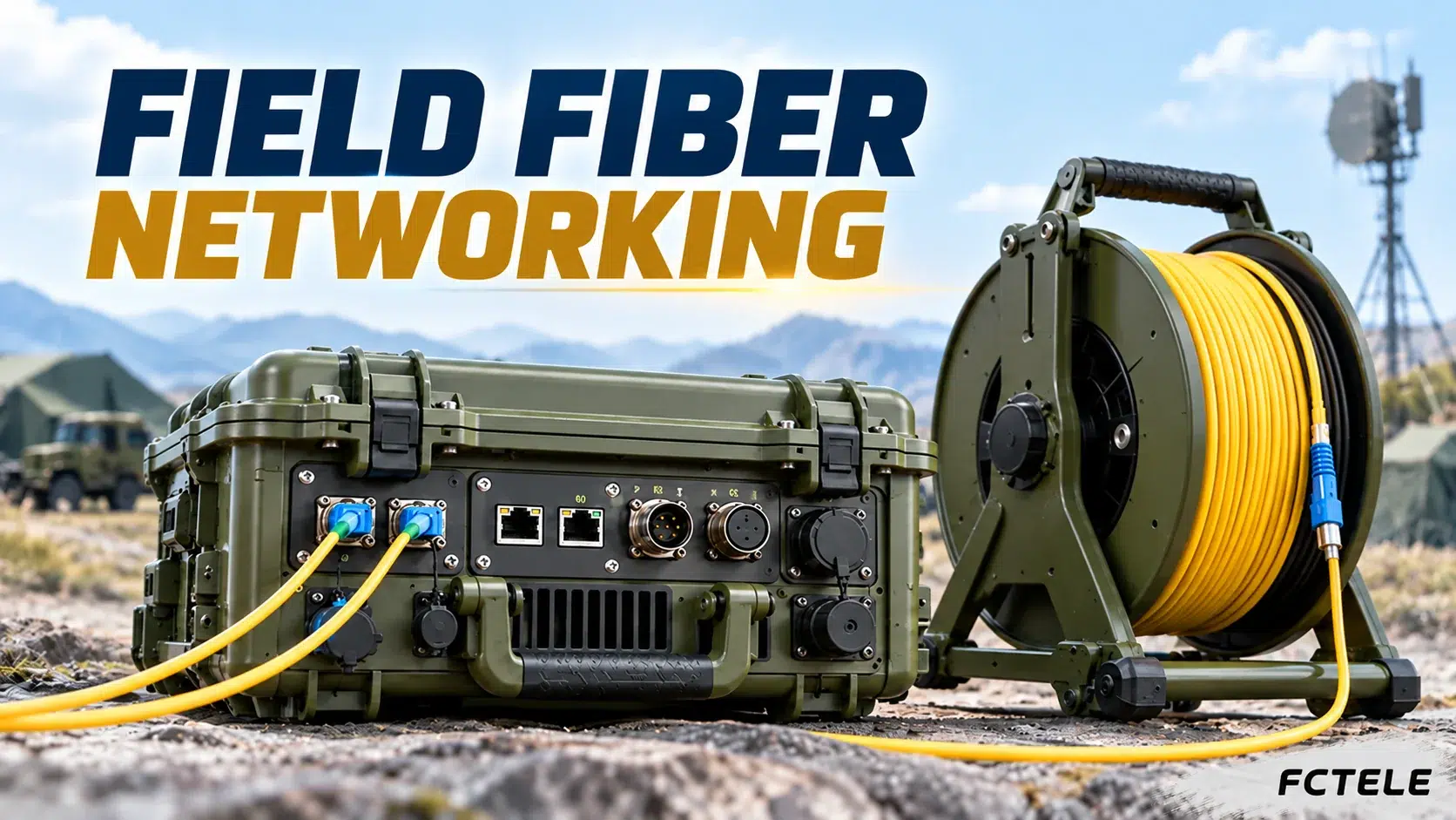 How to Network Field (Portable) Fiber Optic Transmission Devices: Temporary Links, Interface Checks, and On-Site Maintenance