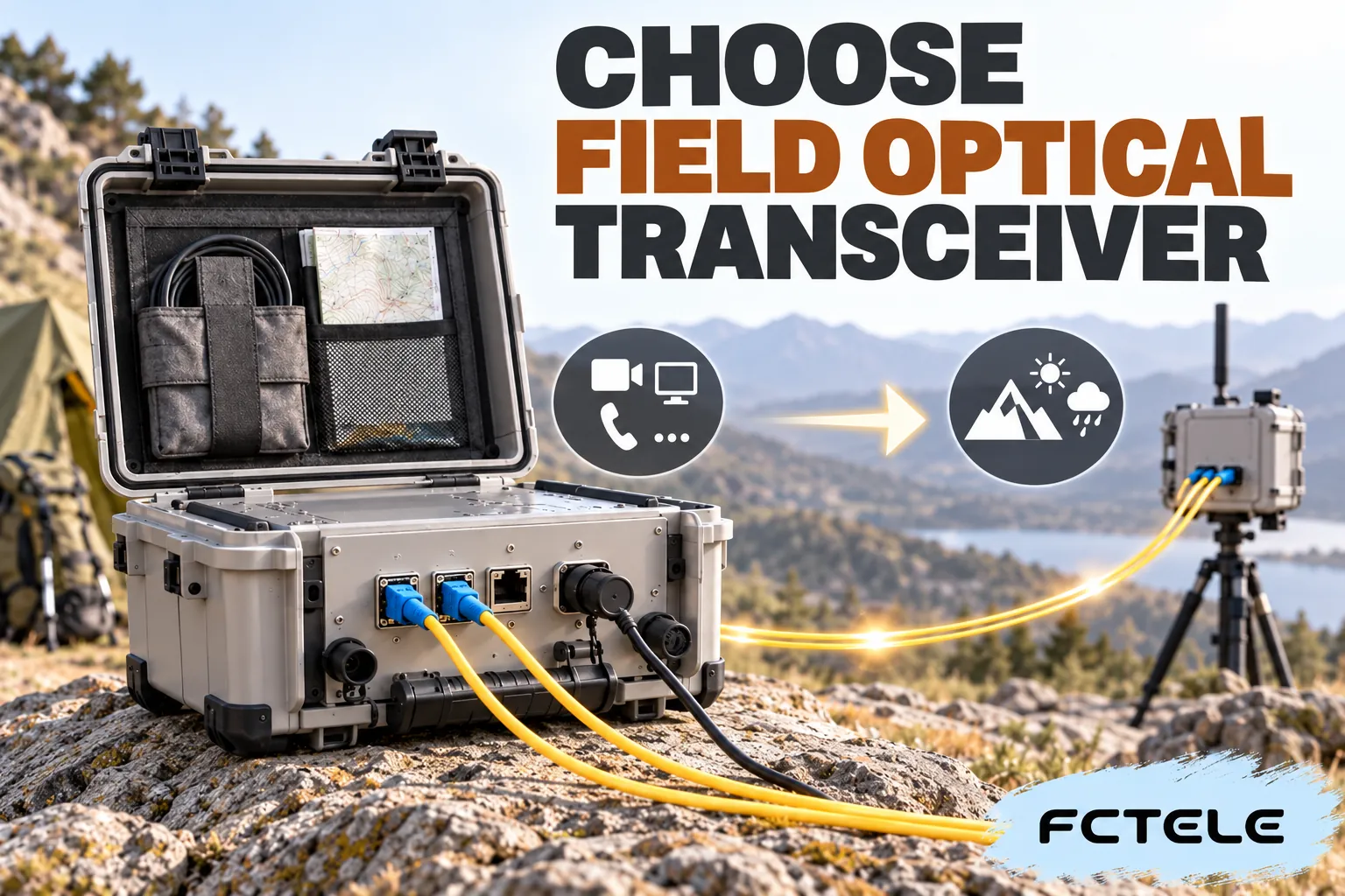 Choosing Field Fiber Optic Transmission Equipment: Deployment, Optical Links and Environment