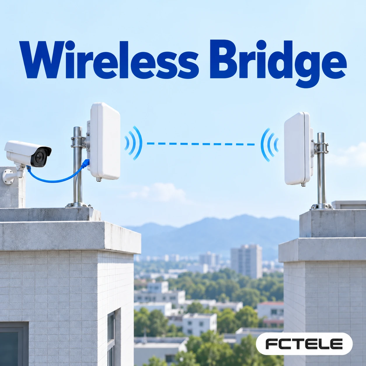 Wireless Video Bridges: Topology, Capacity and Power