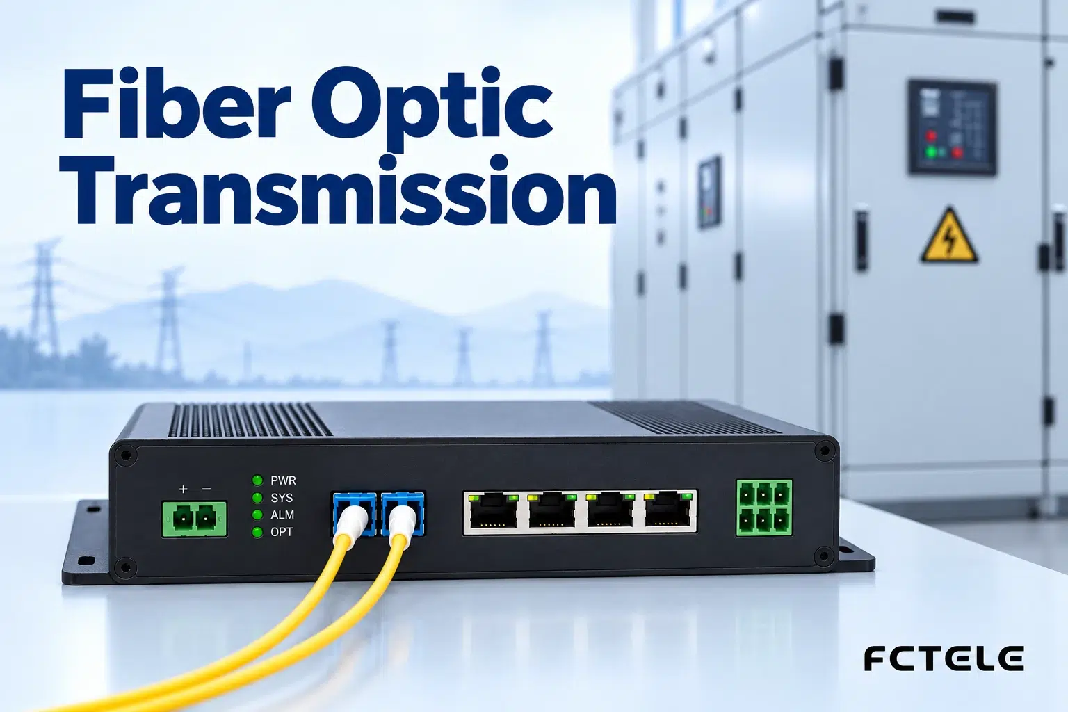What Does a Fiber Optic Transmission Device Do in a Five-Prevention System: Multi-Service Transmission and Safety Responsibility Boundaries