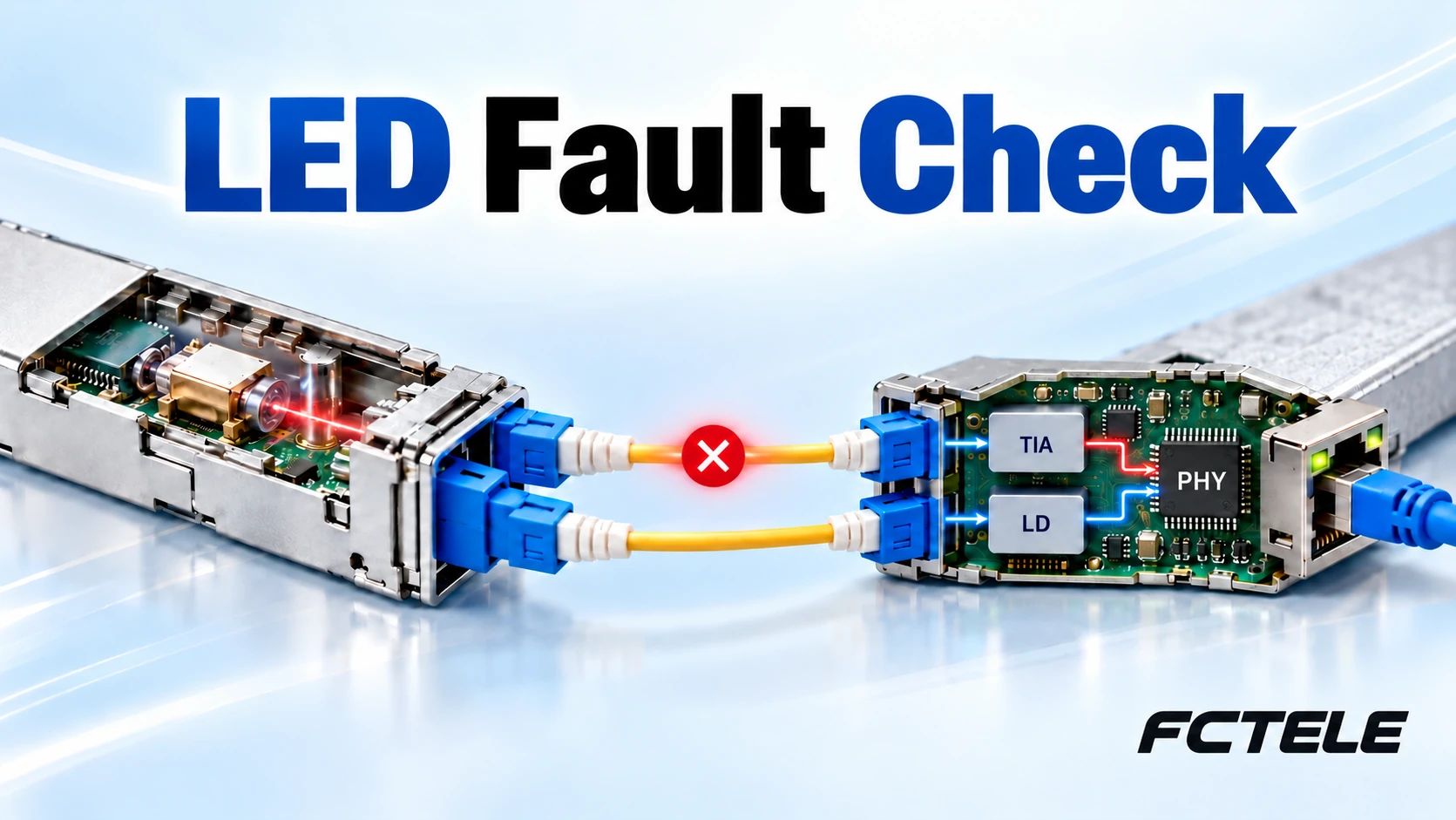 Troubleshooting Fiber Media Converter LEDs: Segment Measurements and LFP Effects