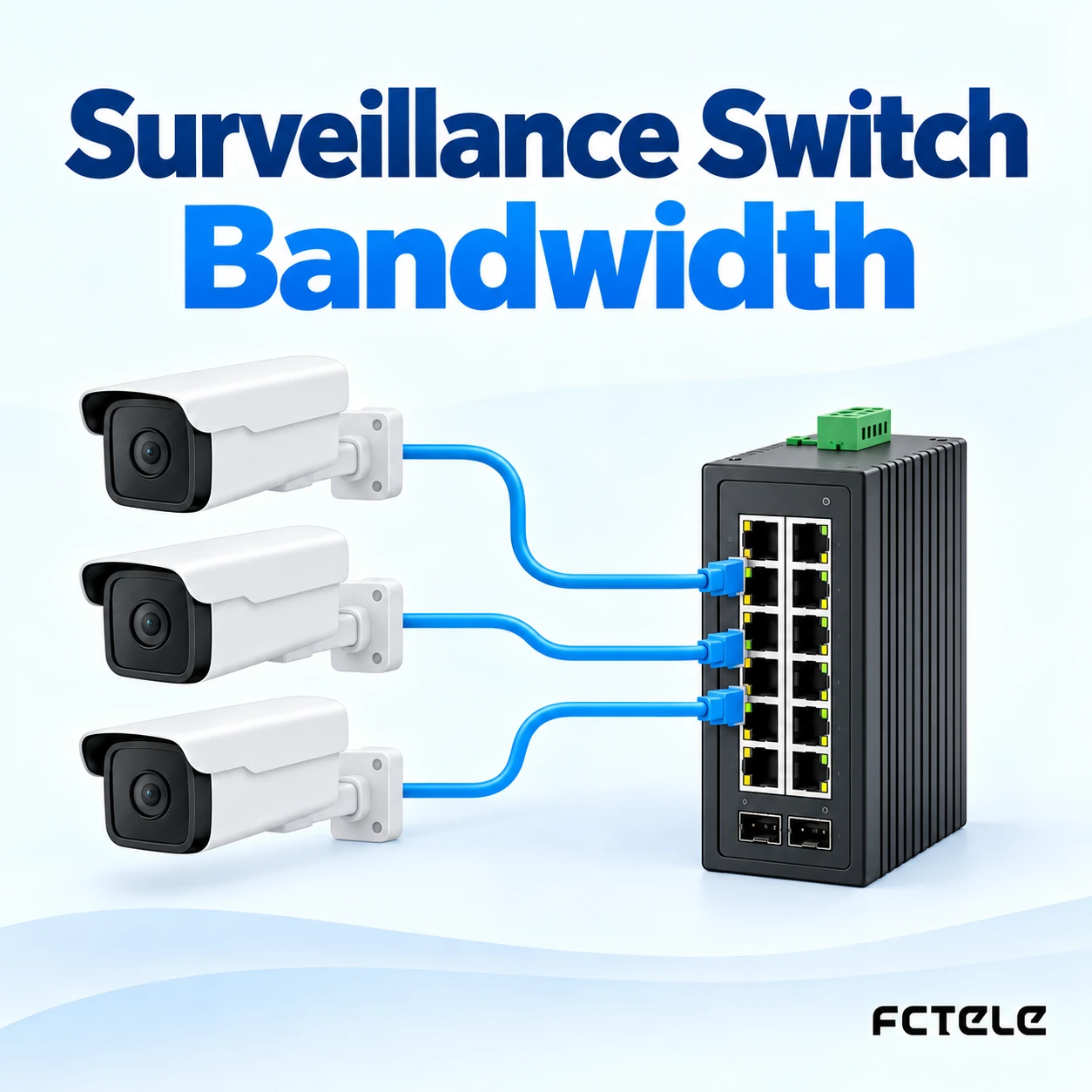 How to Calculate Surveillance Switch Bandwidth: Camera Bitrate, Peaks, and Uplink Capacity
