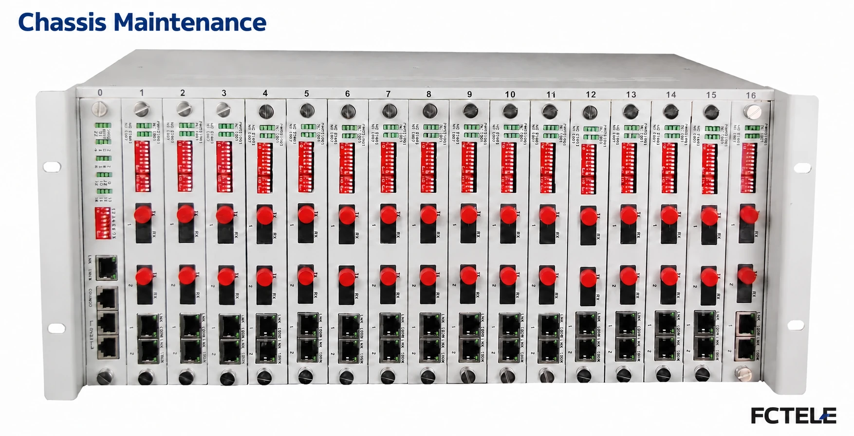 Maintaining a Fiber Media Converter Chassis: Shared Power, Cards and Common Faults
