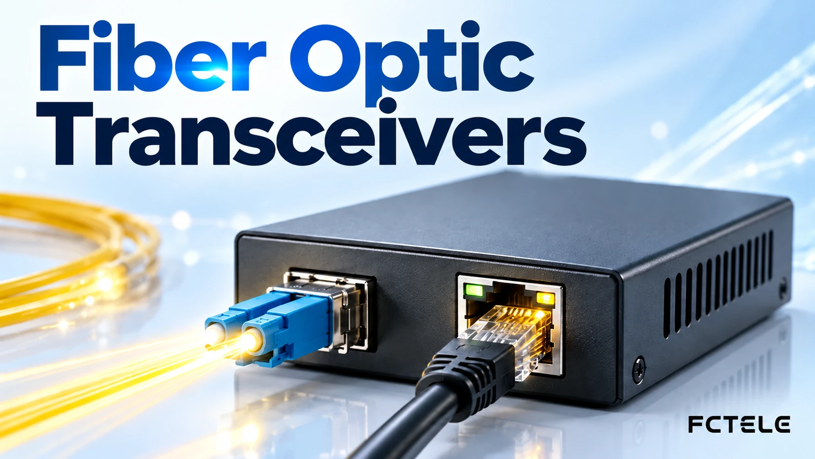 Fiber Optic Transceivers and Optoelectronic Converters: Synonymous Usage and Technical Boundaries