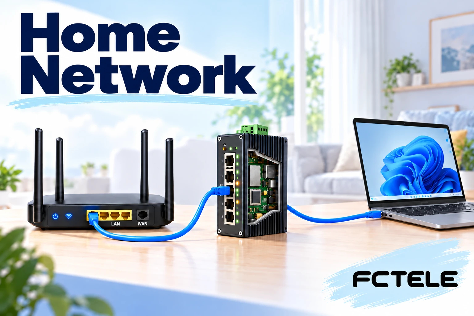 Can Industrial Switches Be Used at Home? Router Roles, Wiring, and Installation