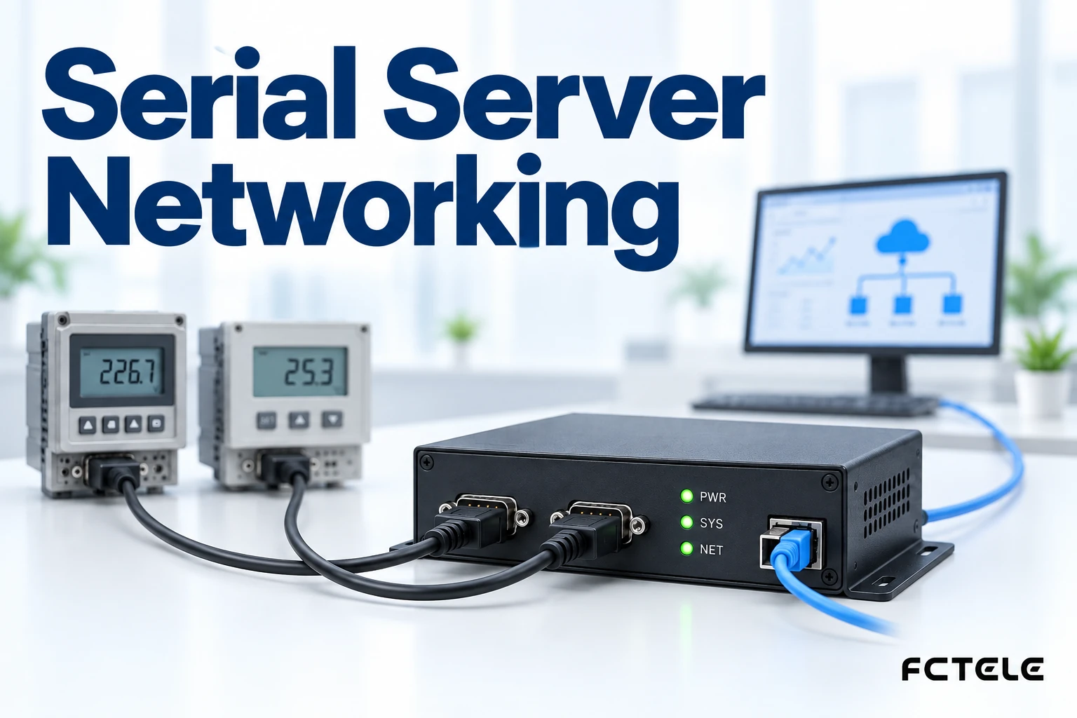 Advantages of Serial Server Networking: Boundaries of Connecting Legacy Devices, Centralized Collection, and Remote Maintenance