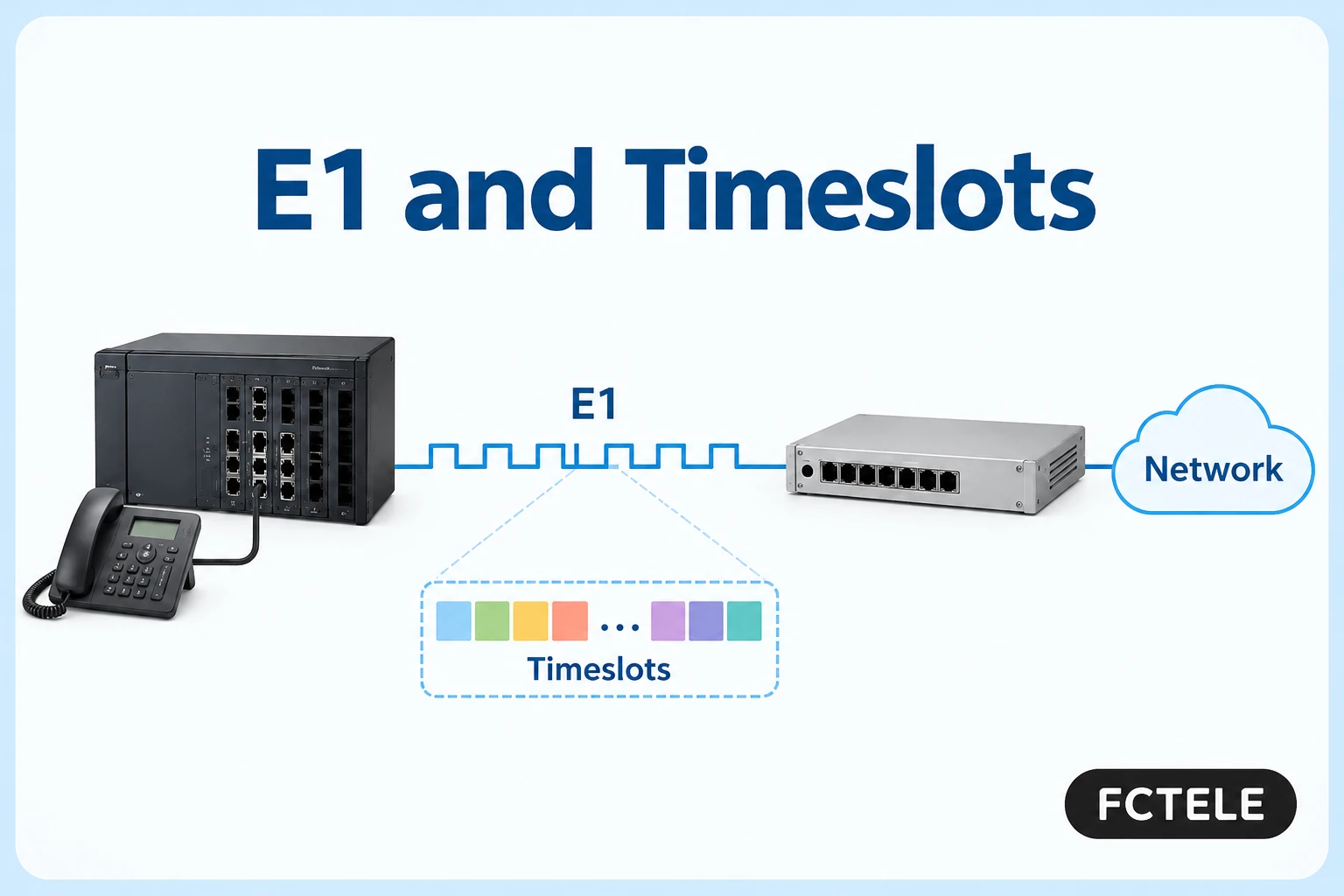 E1, Channelized E1 and PRI: Time Slots, Signaling and Testing