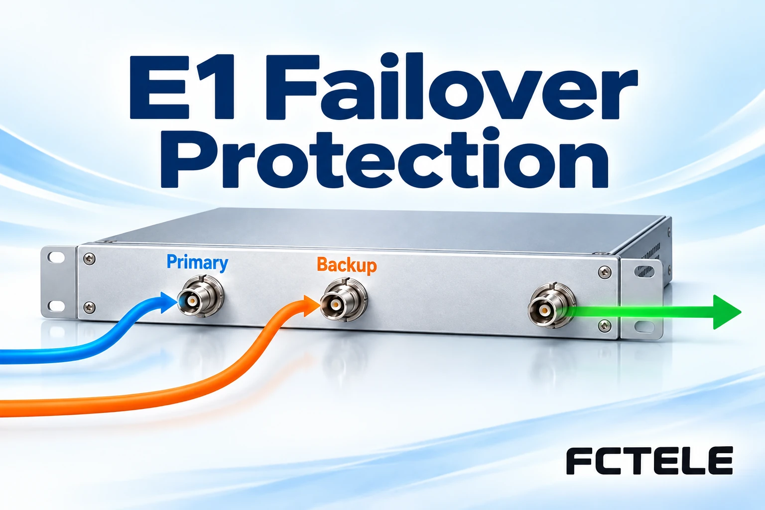 E1 Protection Switching: Dual Paths and Hitless Conditions