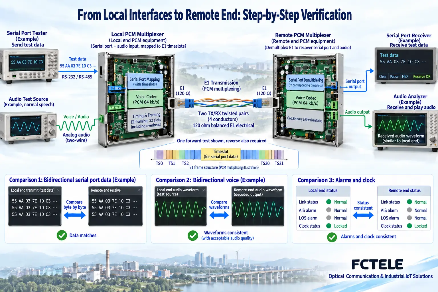 Layered verification of auxiliary communication using known voice and serial samples