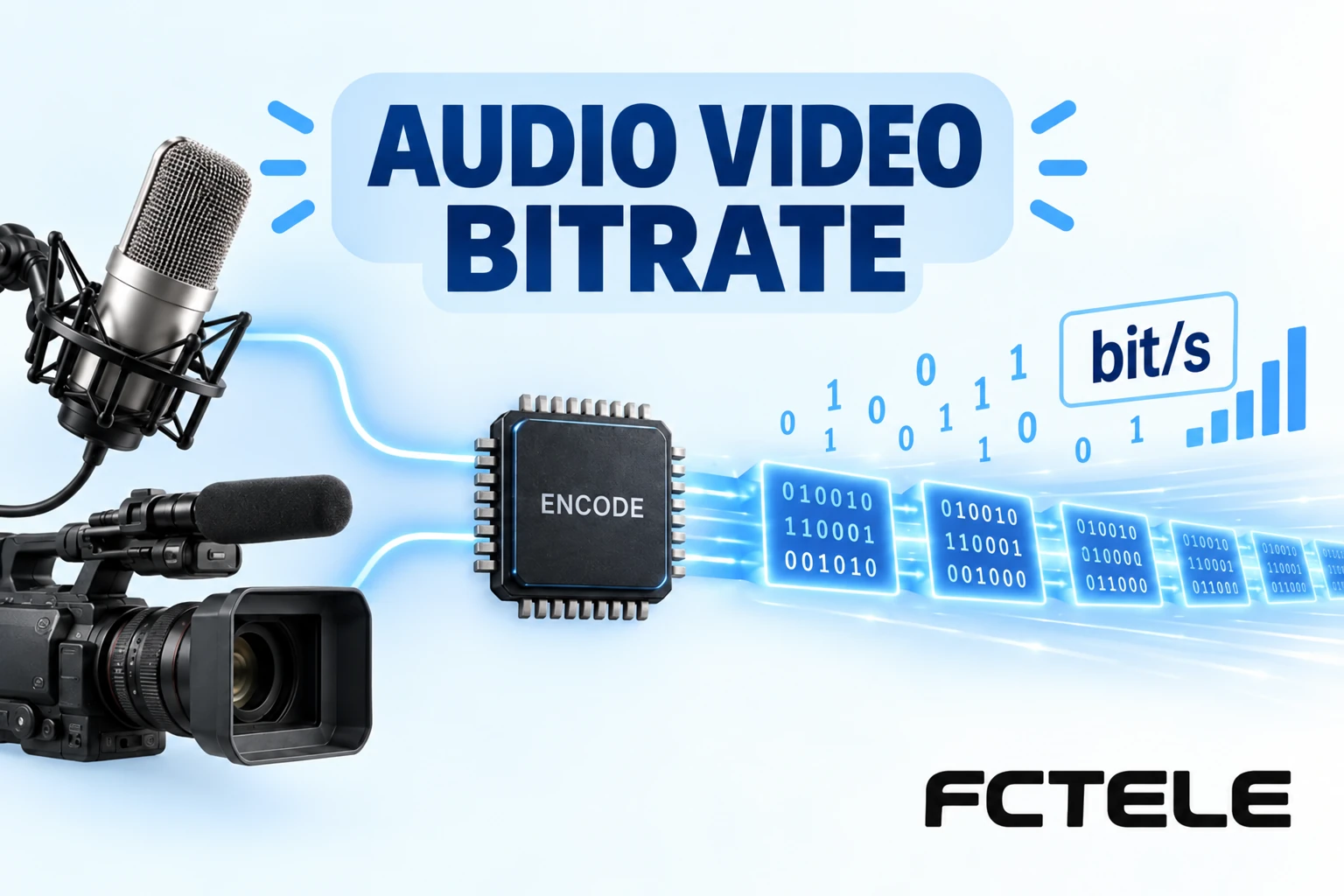 Audio and Video Bitrate: PCM, Compression and Network Capacity