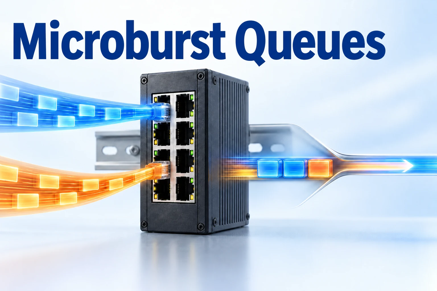 Low Utilization, Yet Packet Loss: Microbursts, Buffers and Output Queues in Industrial Switches