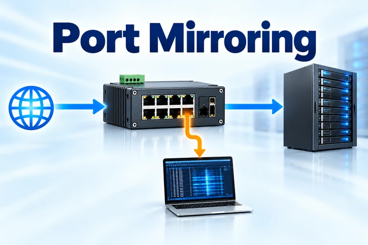 Industrial Port Mirroring: Copy Paths and Capture Limits