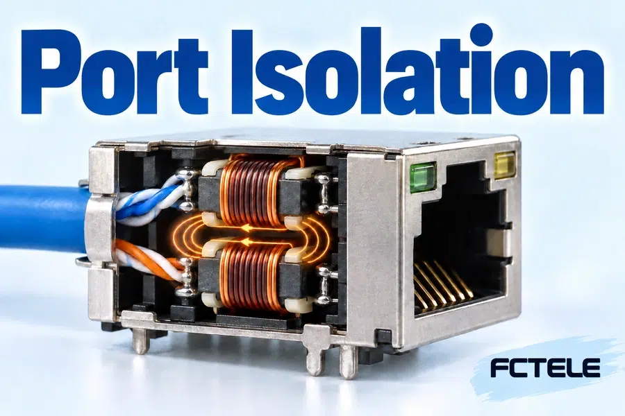 How Ethernet Port Transformers Pass Signals Across Electrical Isolation