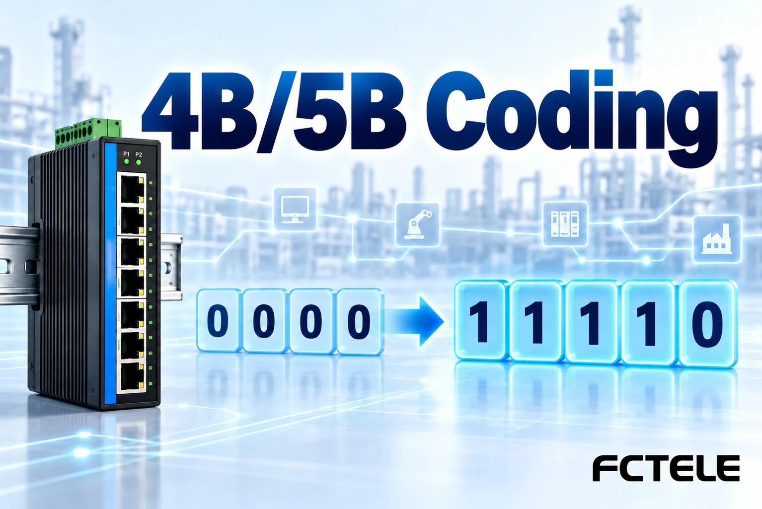 Why Ethernet Rewrites Bits: 4B/5B Coding Explained