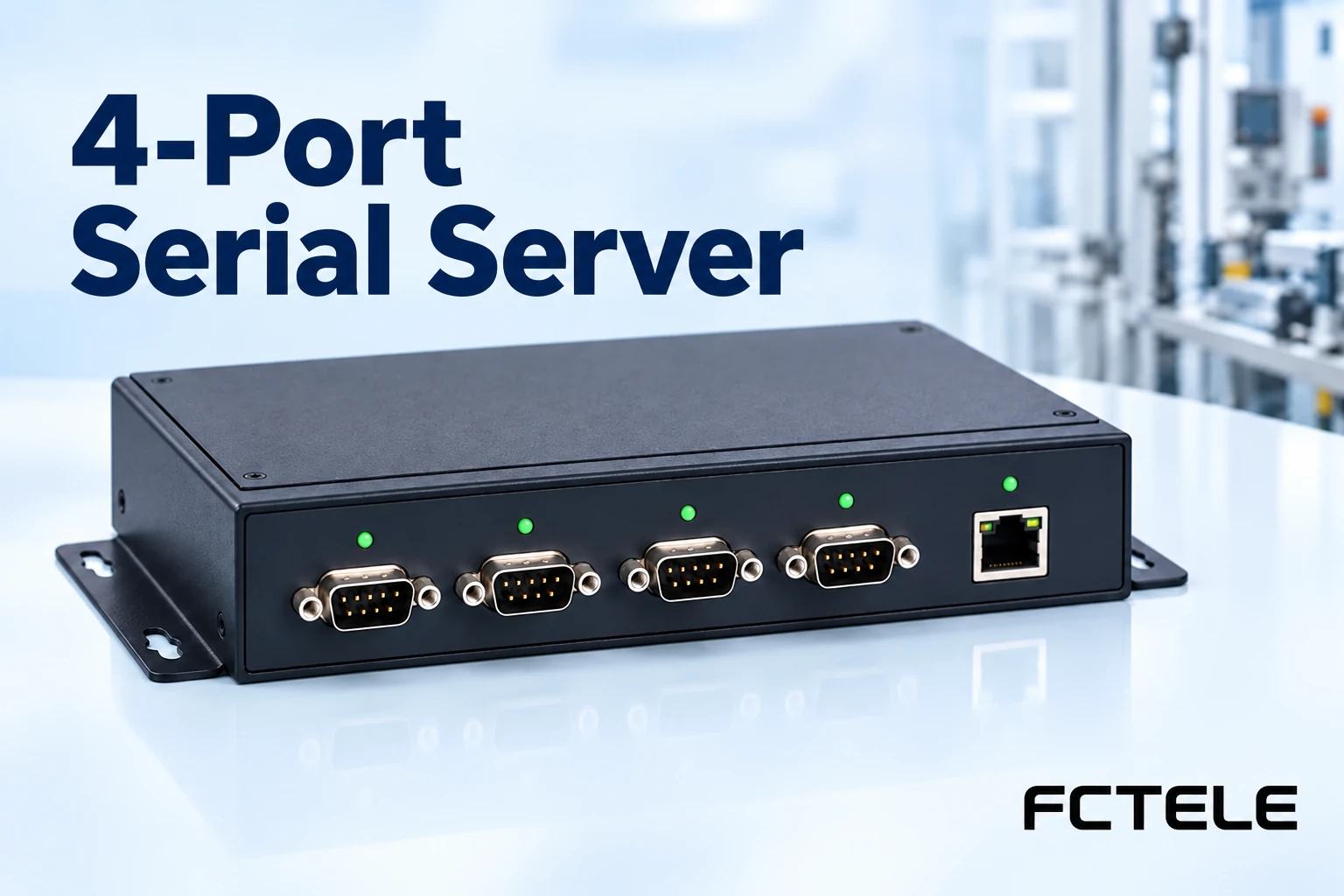 Using Four-Port Serial Device Servers: Independent Channels versus RS485 Multidrop