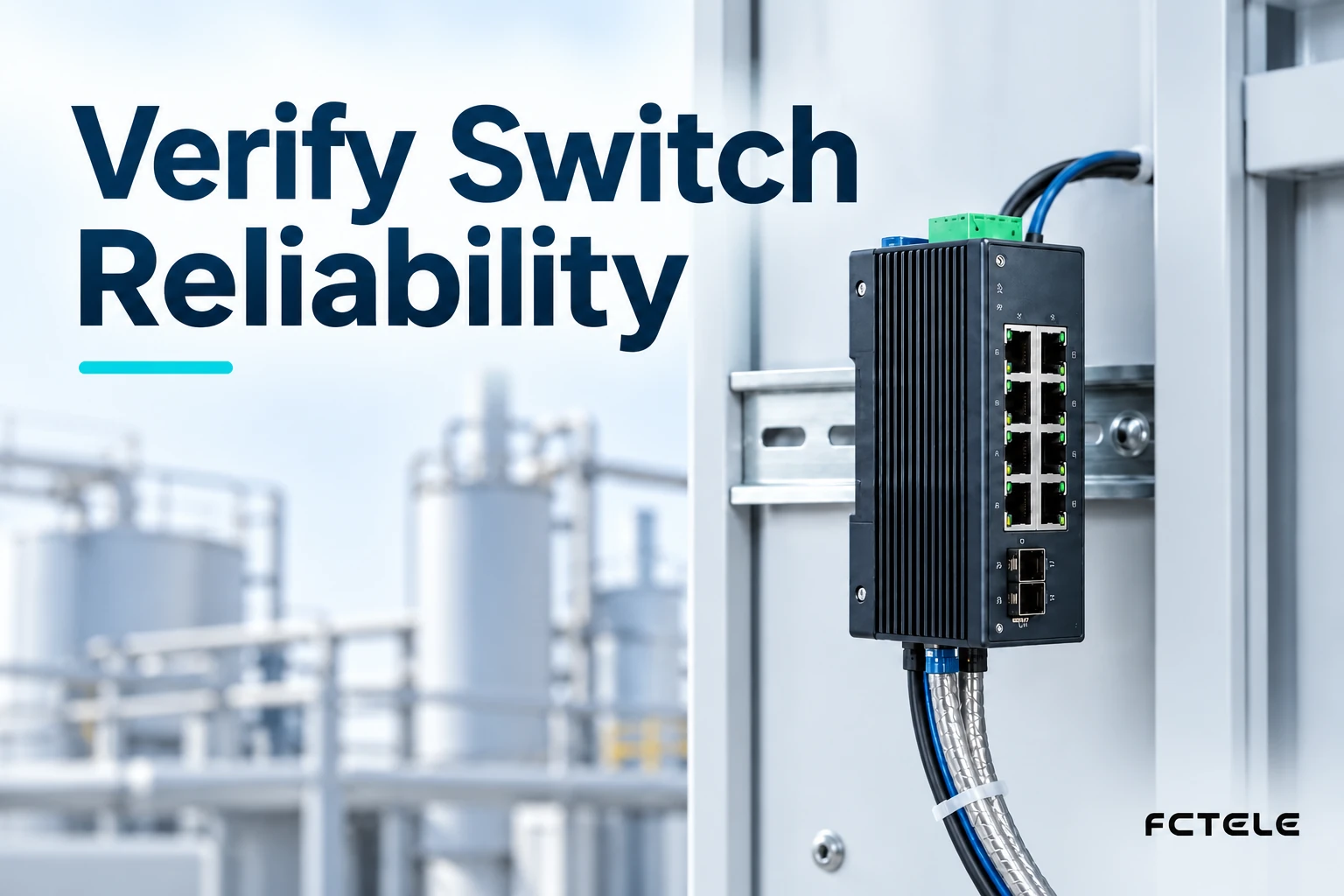 How to Verify Industrial Switch Reliability: Environment, Redundancy, and Lifetime Boundaries