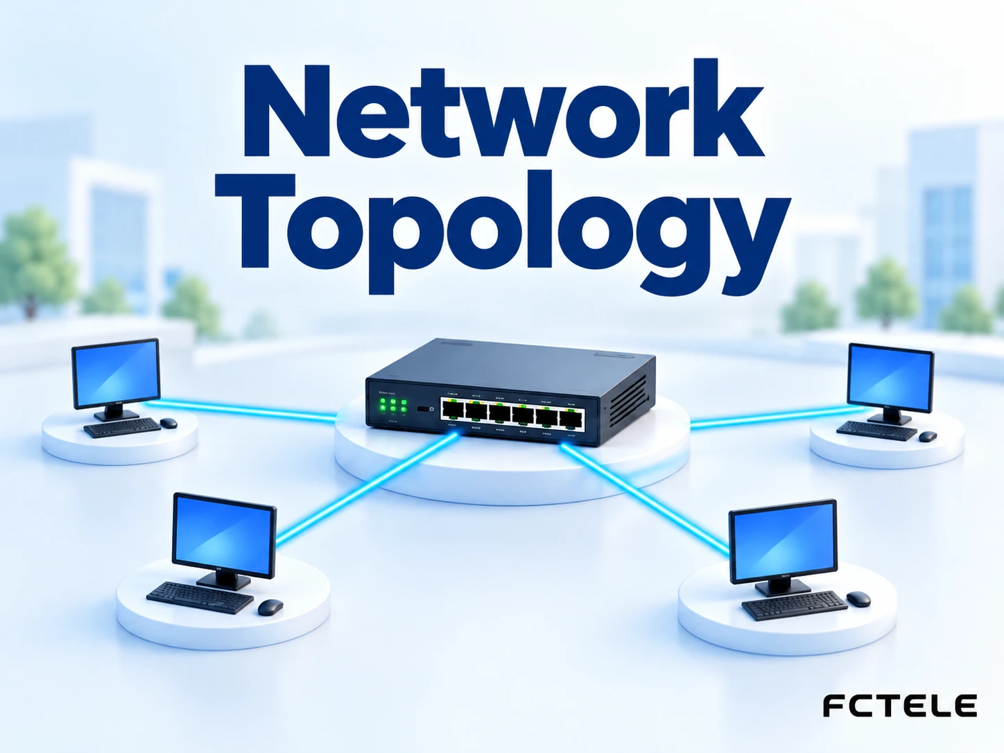 How to Choose a Network Topology: Physical Cabling, Logical Forwarding, and Failure Scope