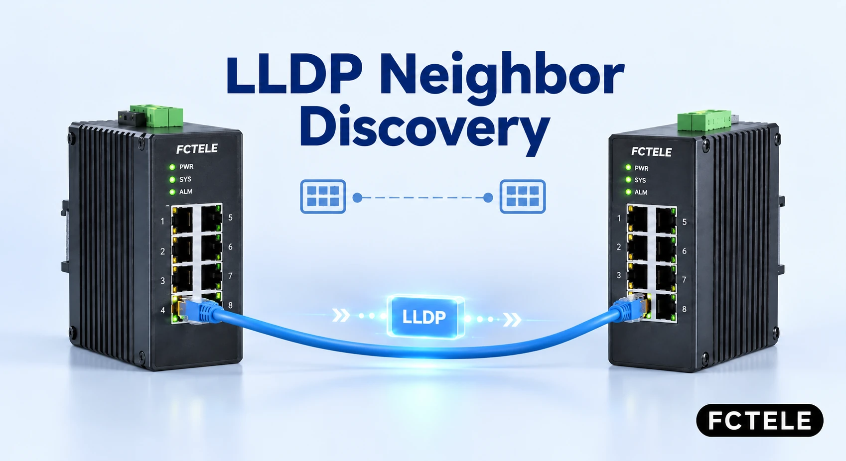 LLDP Neighbor Discovery: Advertisements, TLVs and Aging