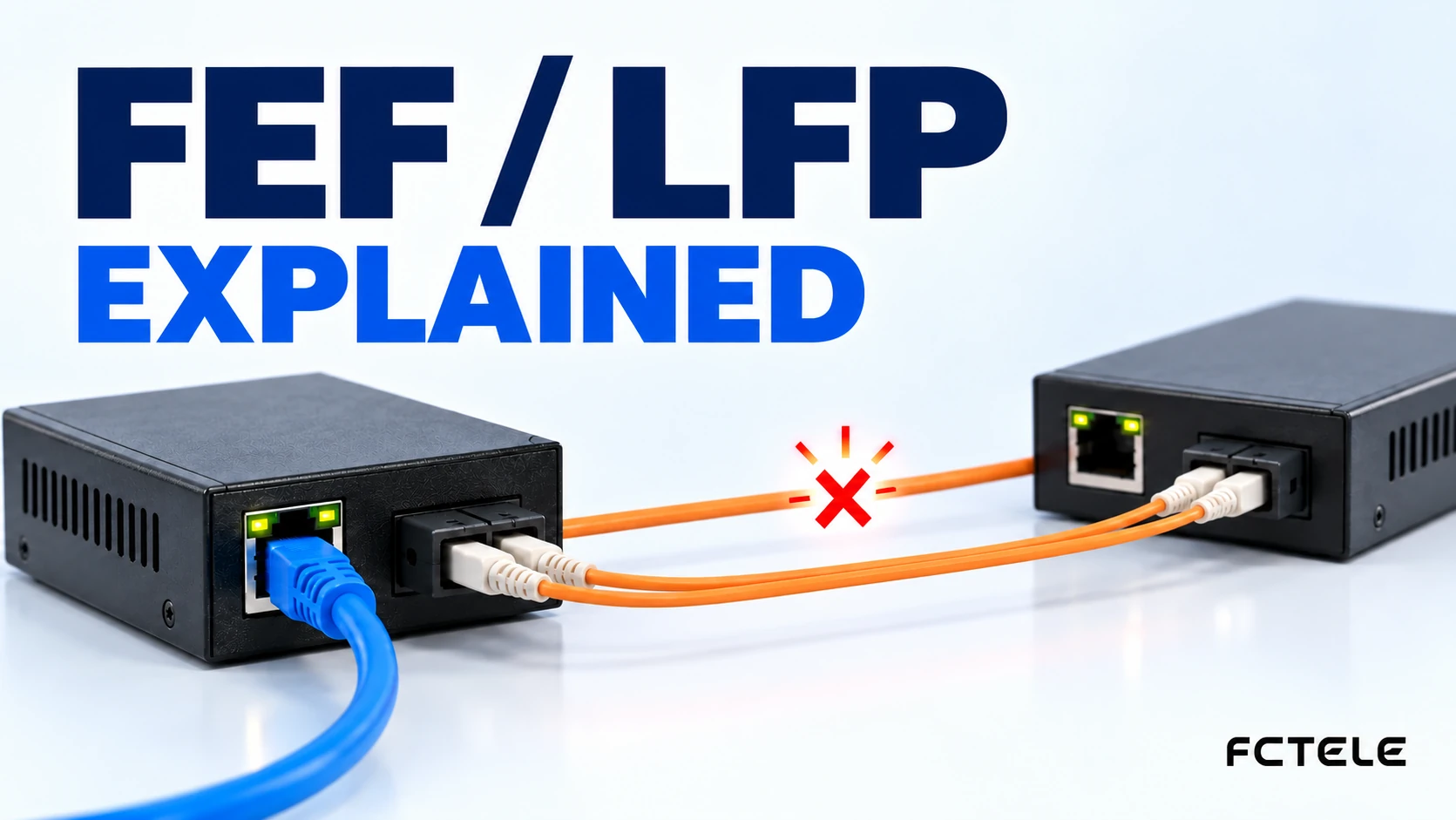 What Do FEF and LFP Mean on a Fiber Media Converter? From Fault Detection to Copper Port Linkage