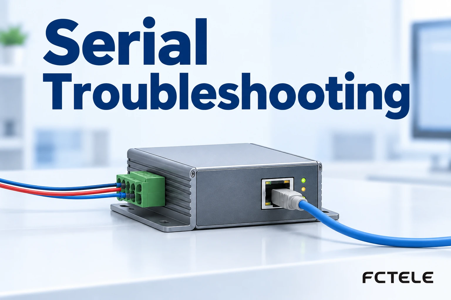 Troubleshooting Serial Server Faults: Device Not Found, TCP Connection Failure, No Data After Connection