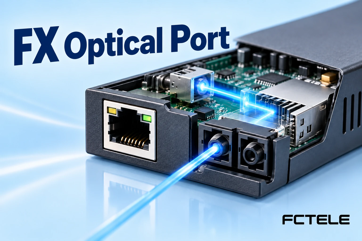 What Does FX Mean on a Fiber Media Converter? Optical Ports, Signal Paths and LED Limits