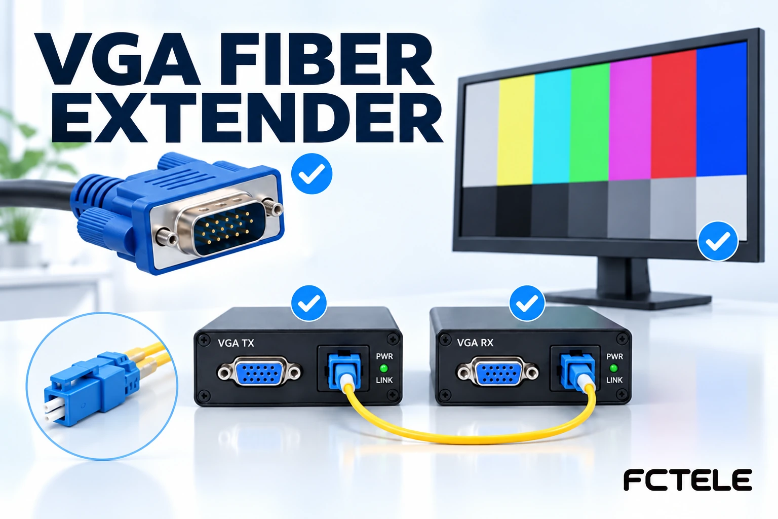 Choosing VGA Fiber Extenders: Timing, Optical Budget and Interfaces