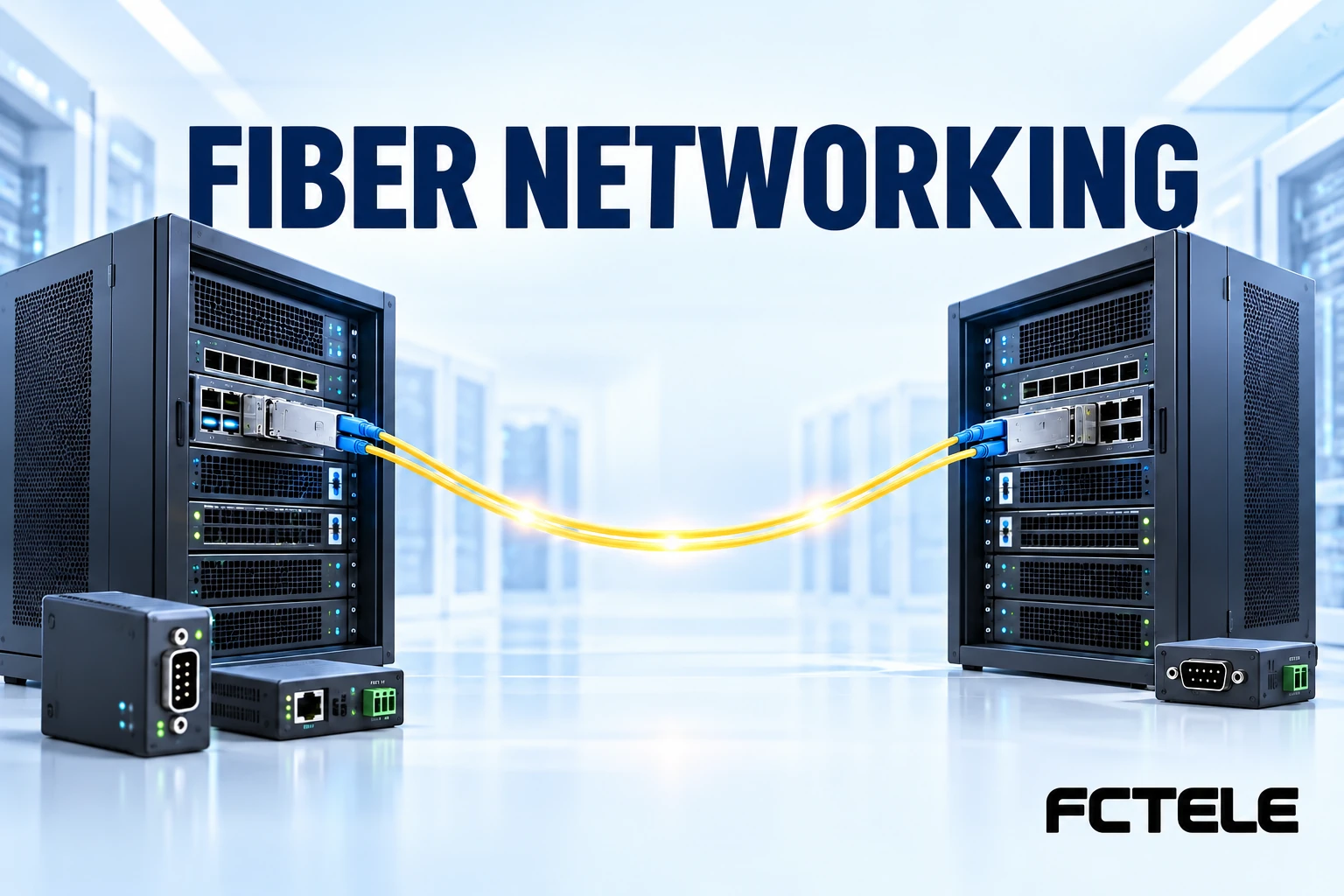 Using Fiber Transmission Equipment in Data Centers: Separate Server Networks from Auxiliary Services