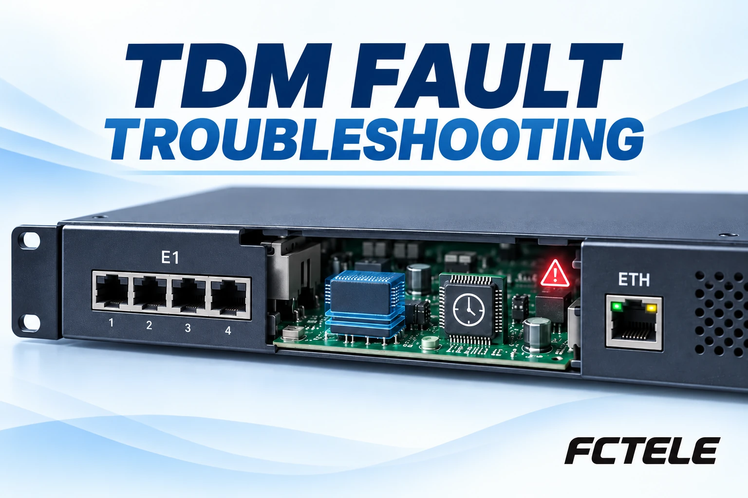 TDM over IP Troubleshooting: E1 Alarms, Packets and Clock Recovery