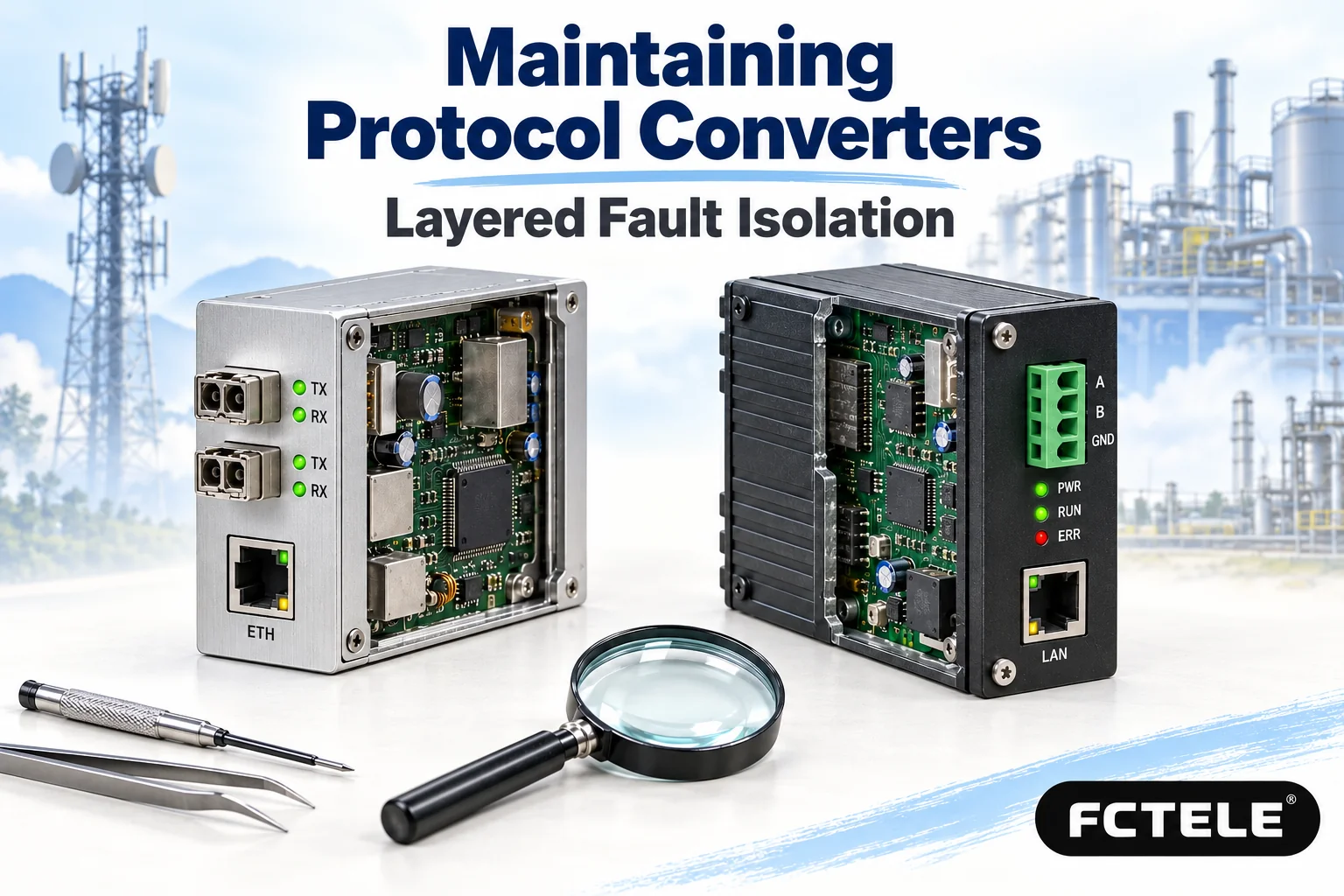 Maintaining Protocol Converters: Layered Fault Isolation