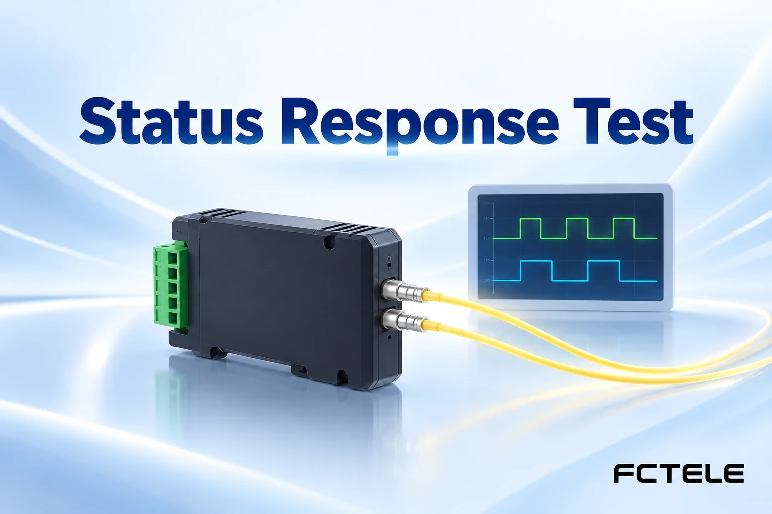 Testing Contact-over-Fiber Links: Timing, Pulses and Recovery
