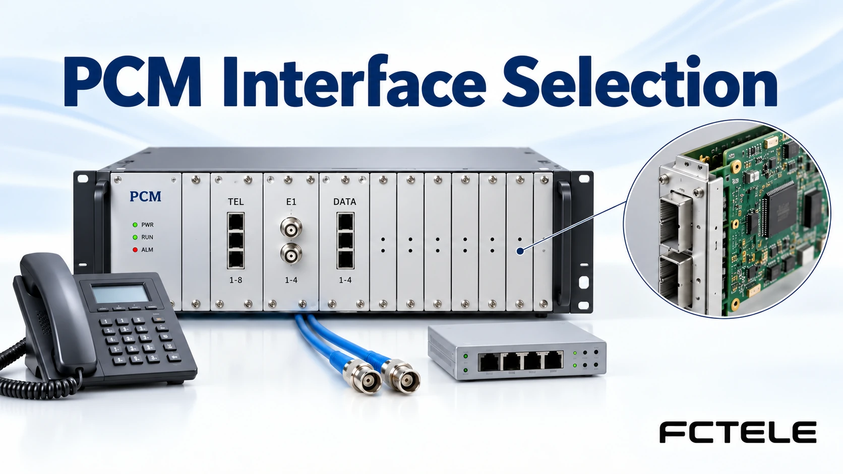 Choosing PCM Access Equipment: Interfaces and E1 Call Capacity